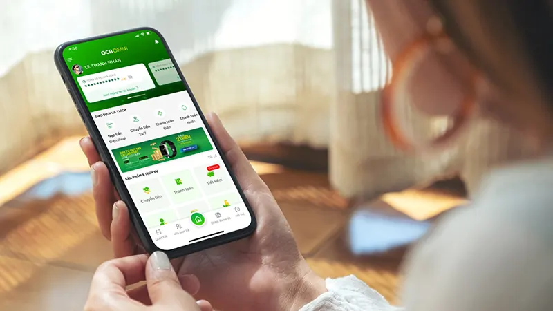 Cách tạo bill chuyển tiền OCB miễn phí trên app