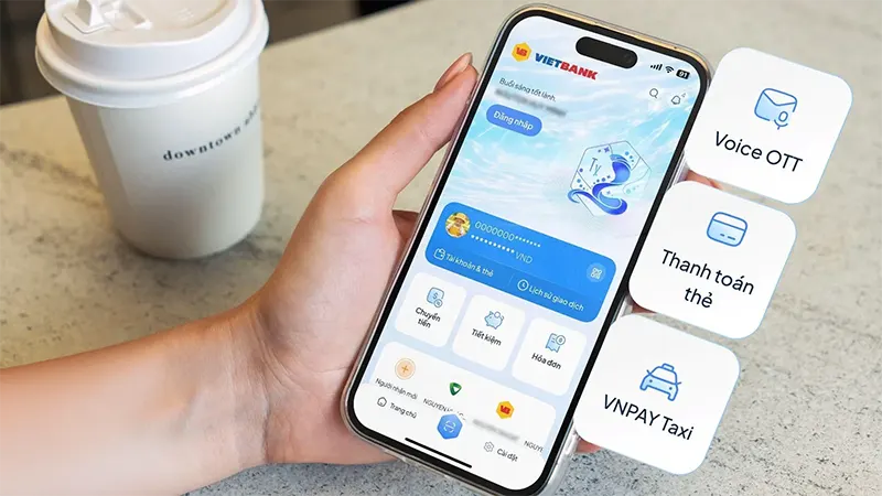 Cách tạo bill chuyển tiền VIETBANK trên điện thoại