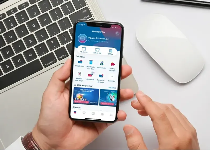 Cách tạo bill chuyển tiền VietinBank trên điện thoại