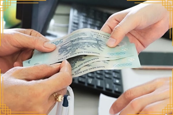 Chờ xét duyệt và nhận tiền