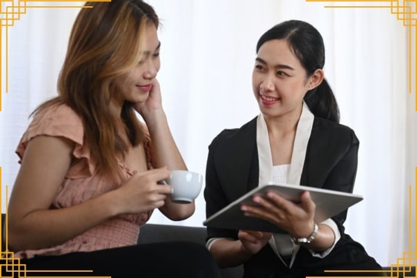 Hỗ trợ khách hàng vay tiền rõ ràng
