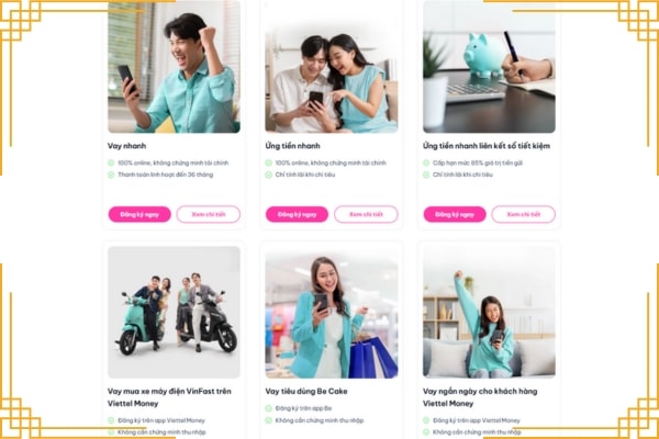 Lãi suất Khoảng 2,5% – 3%tháng tùy khách hàng