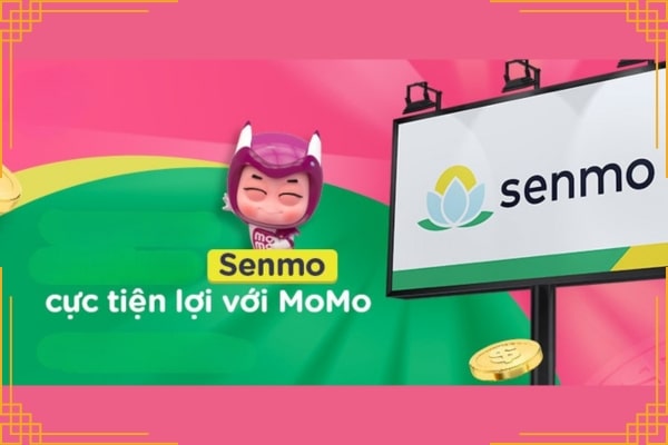 Senmo Nhận tiền nhanh qua ví Momo