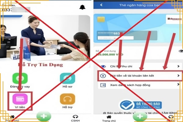 Tránh các app vay tiền lừa đảo
