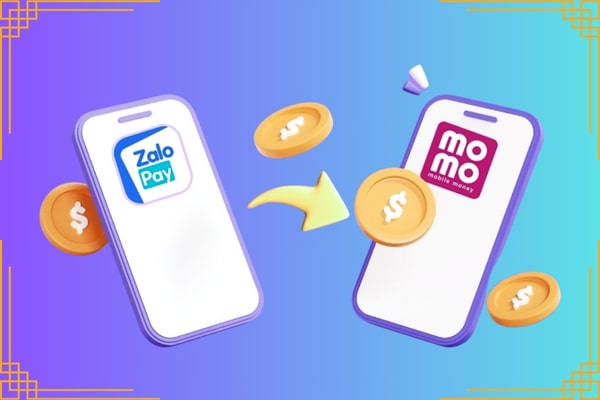 nhận tiền mặt qua ví điện tử Momo, ZaloPay…
