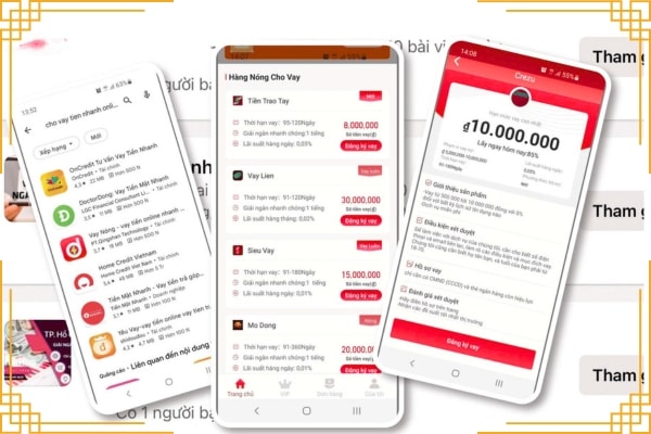 Tránh các app vay không rõ nguồn gốc