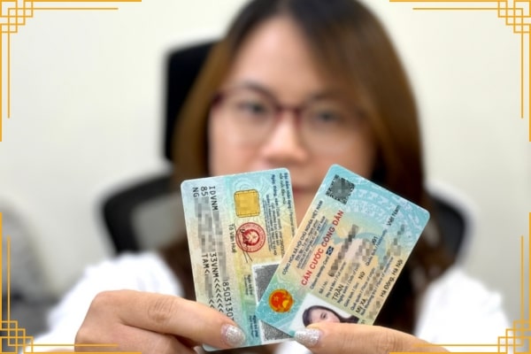 ảnh chụp CCCD hoặc giấy tờ tùy thân của bạn rõ nét