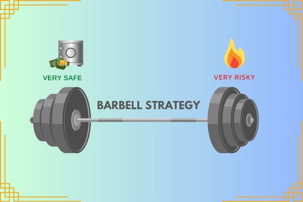 Cách áp dụng Barbell strategy hiệu quả
