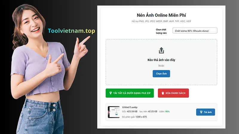 Khi nào nên giảm size ảnh online